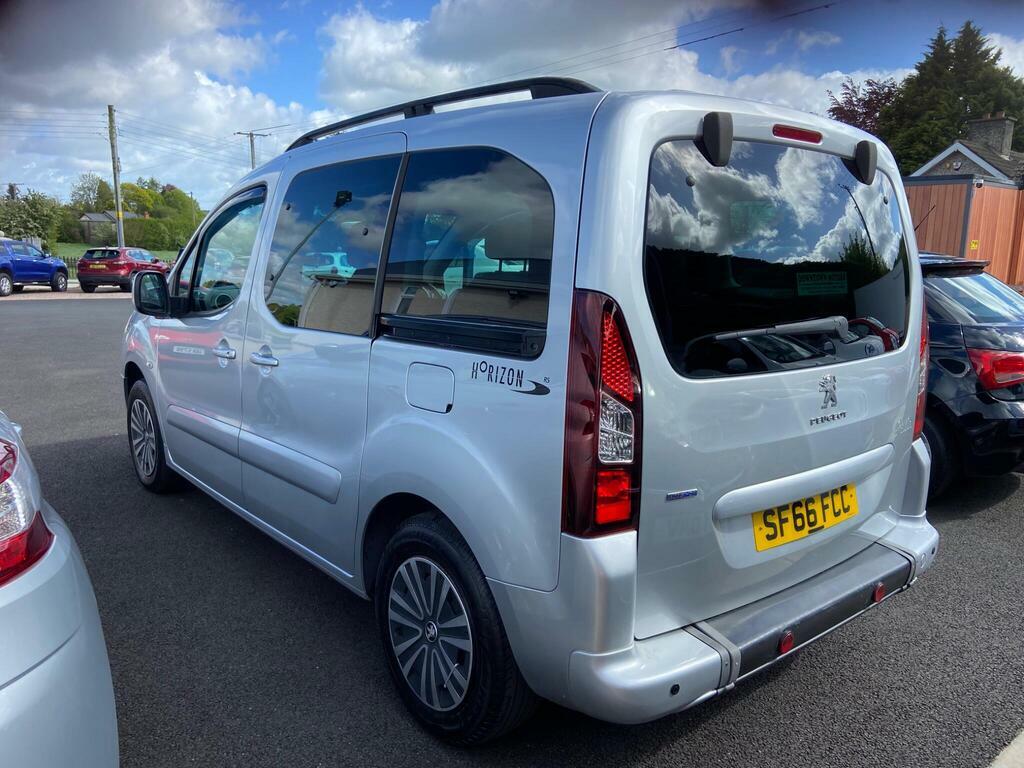 Peugeot Partner Tepee 1.6 Bluehdi Allure Etg Euro 6 S S SF66FCC Silver #6