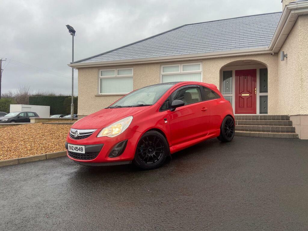 Vauxhall Corsa 1.2 16V Limited Edition Euro 5 Red