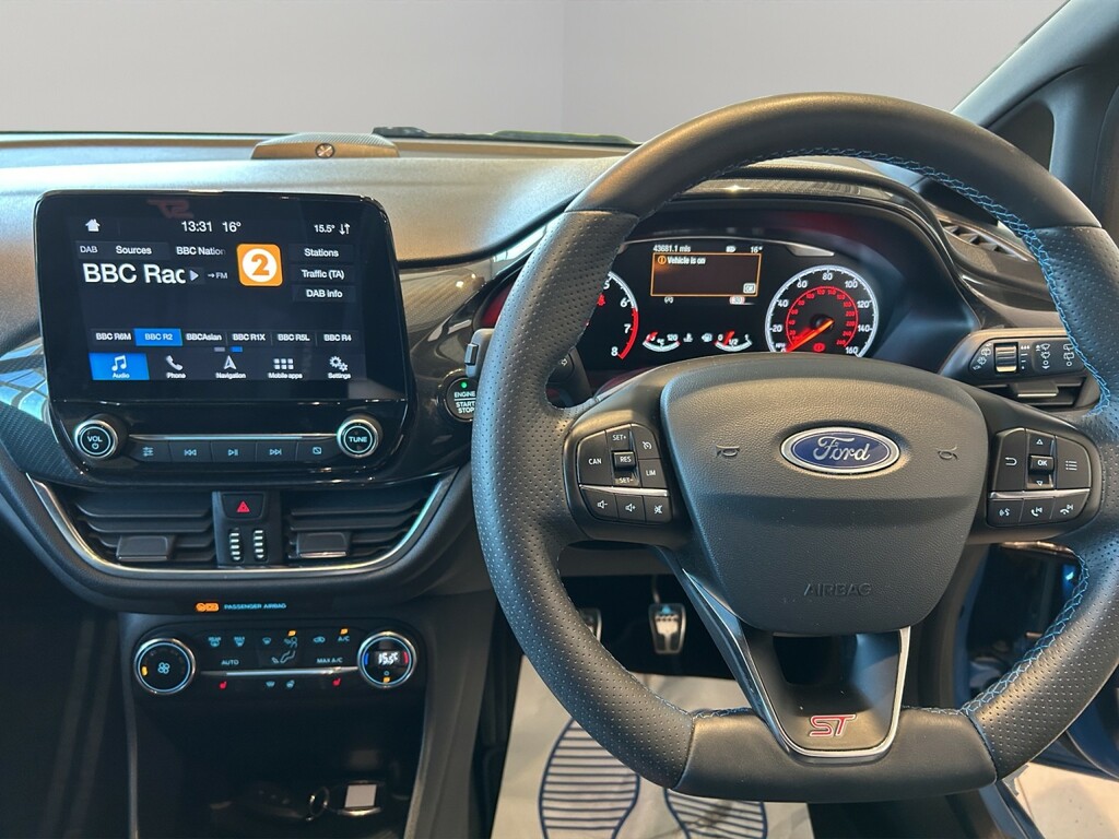 Ford Fiesta Hatchback 1.5 T Ecoboost St-2 201968 ET68CNO Blue #6