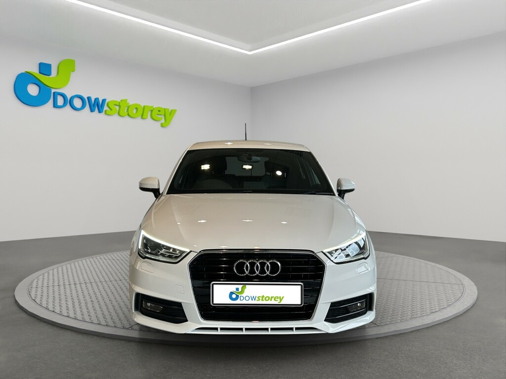 Audi A1 Hatchback 1.4 Tfsi S Line 201868 PK68DAA White #2