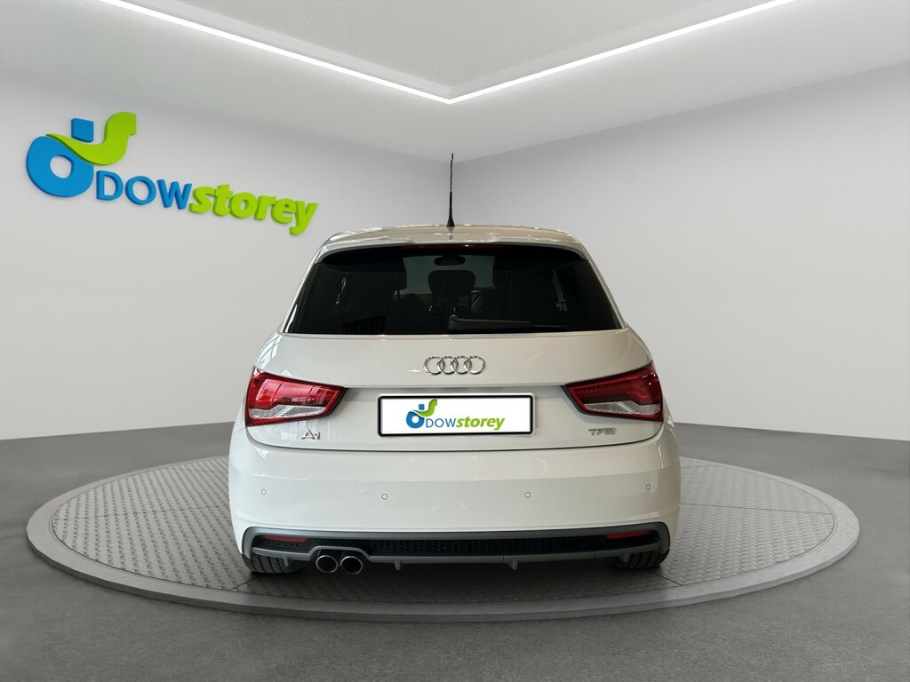 Audi A1 Hatchback 1.4 Tfsi S Line 201868 PK68DAA White #5