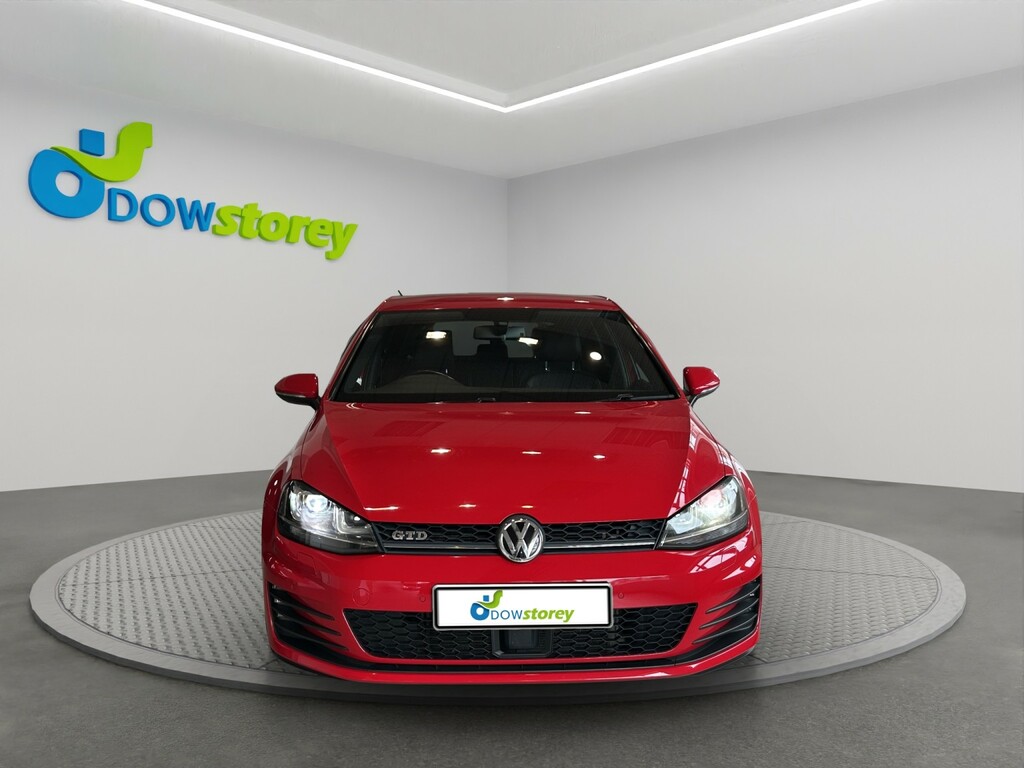 Volkswagen Golf Hatchback 2.0 Tdi Bluemotion Tech Gtd 201565 NJ65RPO Red #2