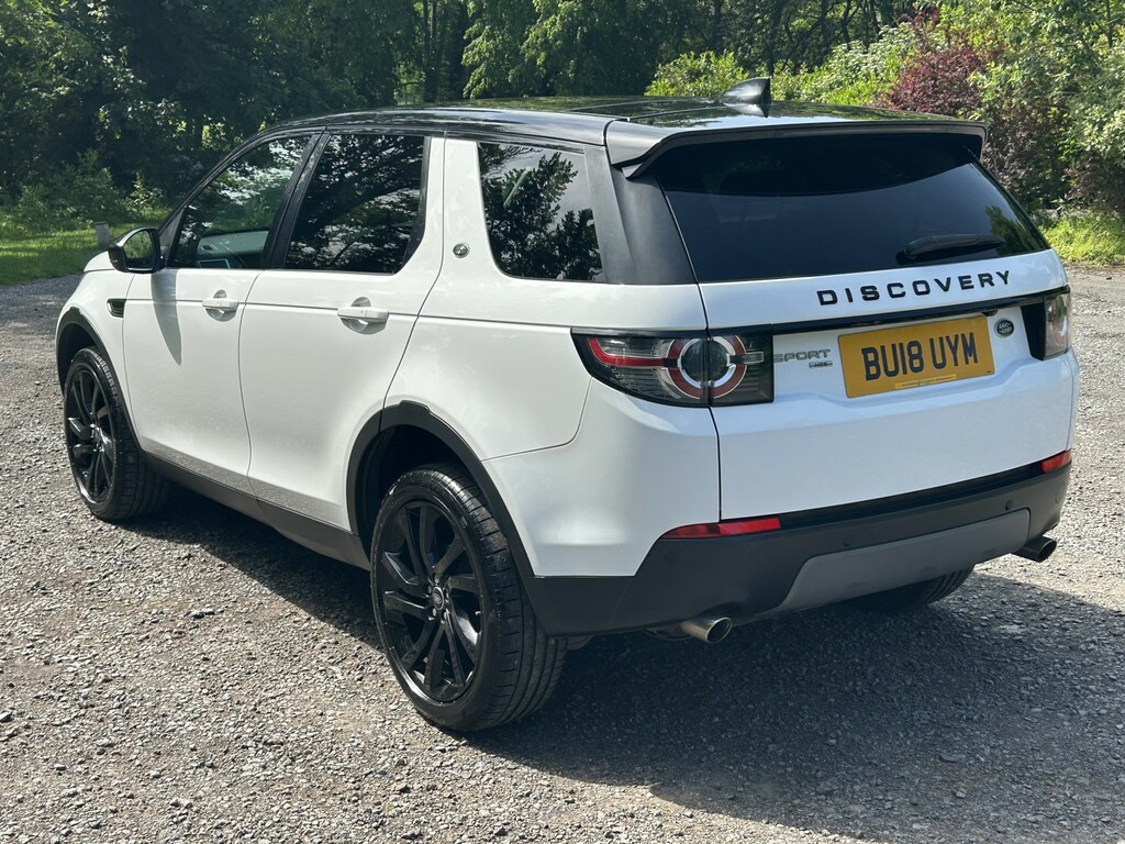 Land Rover Discovery Sport Suv 2.0 Td4 Hse Black 201818 BU18UYM White #5