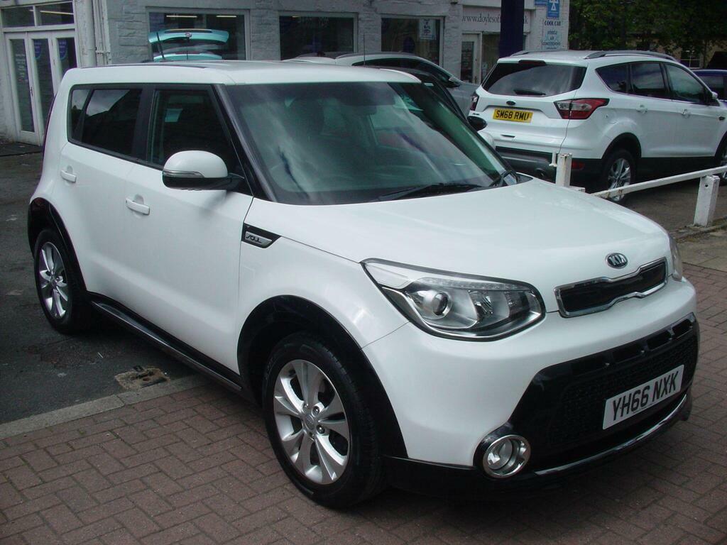 Kia Soul 1.6 Gdi Urban Euro 6 White #2