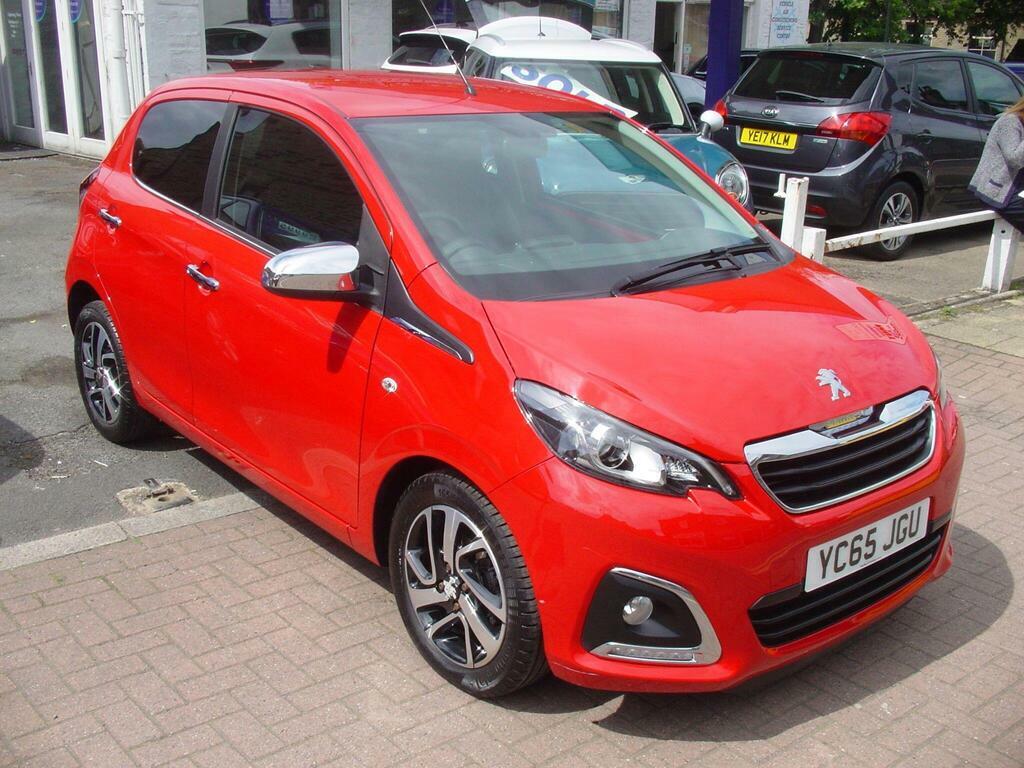 Peugeot 108 1.2 Vti Puretech Feline Euro 5 Red #2