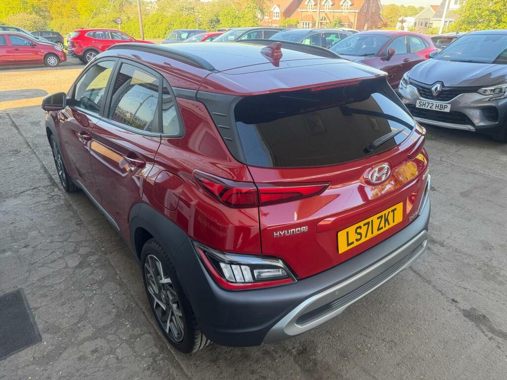 Hyundai Kona Suv 1.6 H-gdi Premium Dct Euro 6 Ss 20217 LS71ZKT Red #5