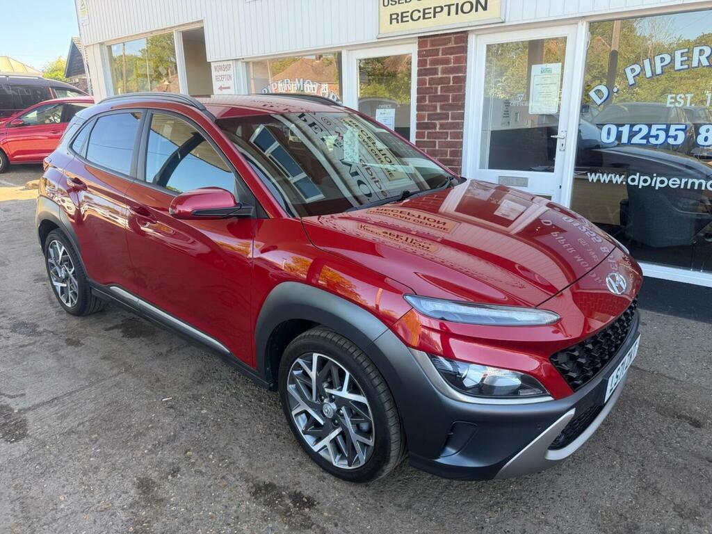 Hyundai Kona Suv 1.6 H-gdi Premium Dct Euro 6 Ss 20217 Red