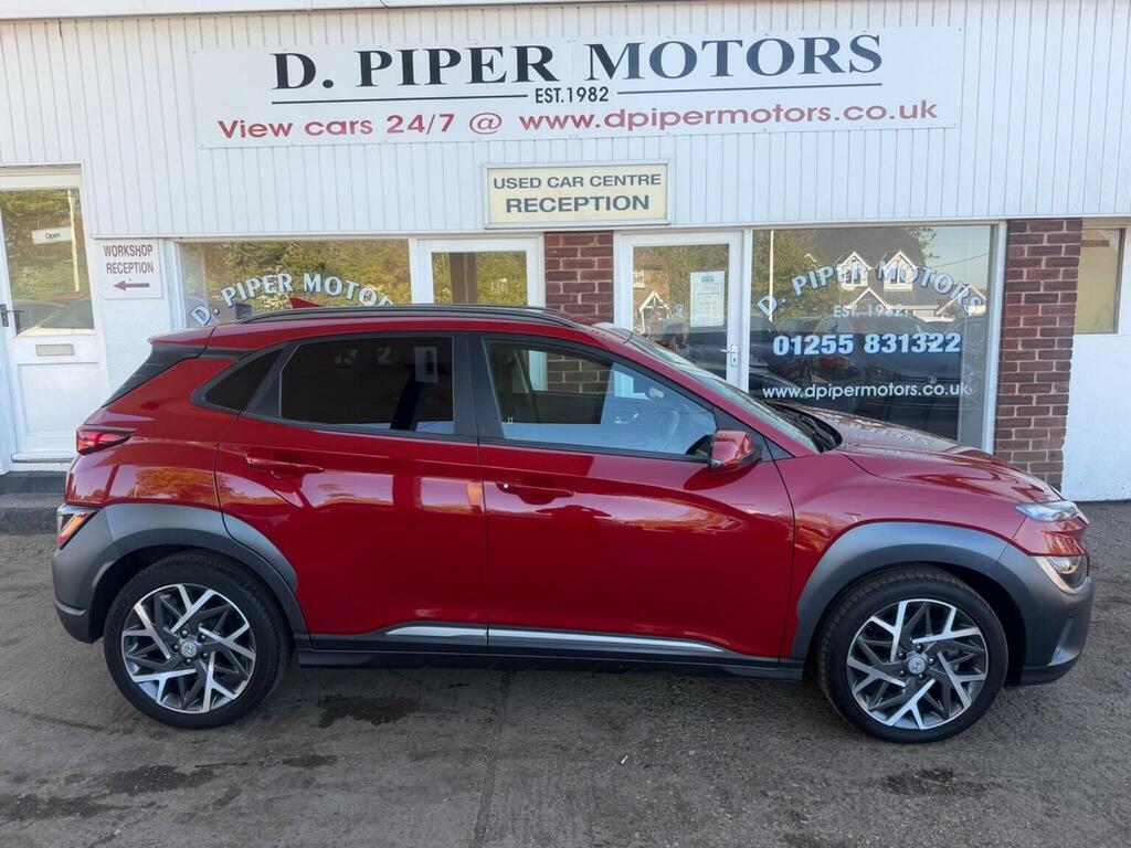 Hyundai Kona Suv 1.6 H-gdi Premium Dct Euro 6 Ss 20217 LS71ZKT Red #2