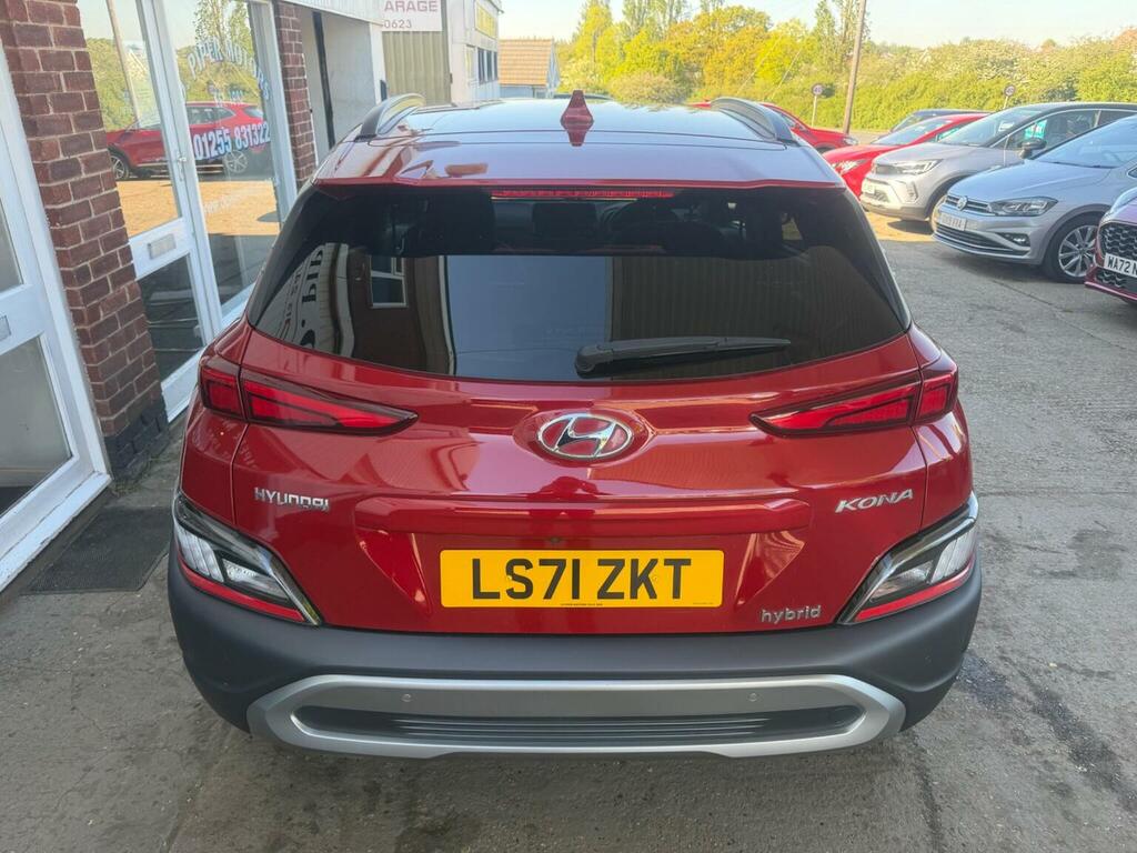 Hyundai Kona Suv 1.6 H-gdi Premium Dct Euro 6 Ss 20217 LS71ZKT Red #4