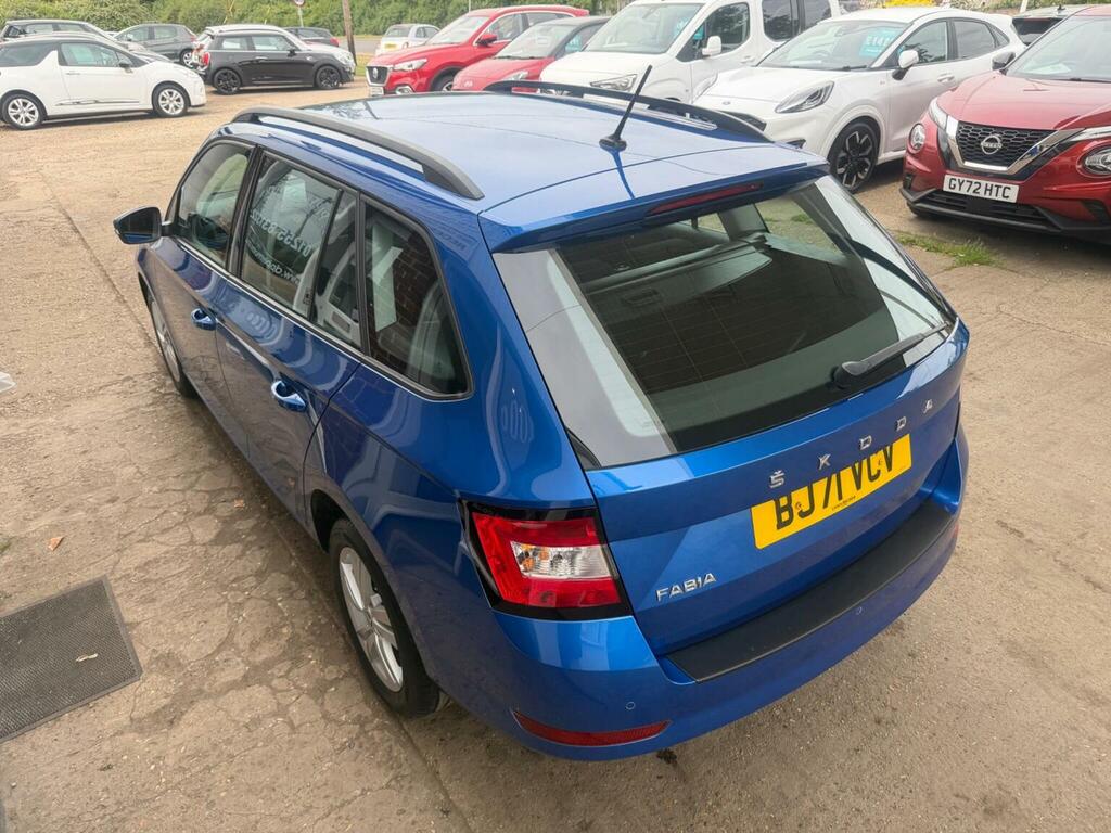 Skoda Fabia Estate 1.0 Tsi Se Euro 6 Ss 202171 BJ71VCV Blue #5