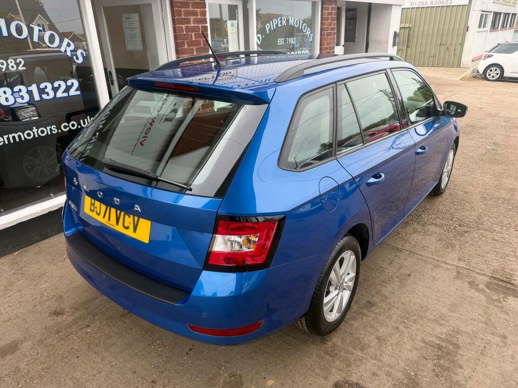 Skoda Fabia Estate 1.0 Tsi Se Euro 6 Ss 202171 BJ71VCV Blue #3
