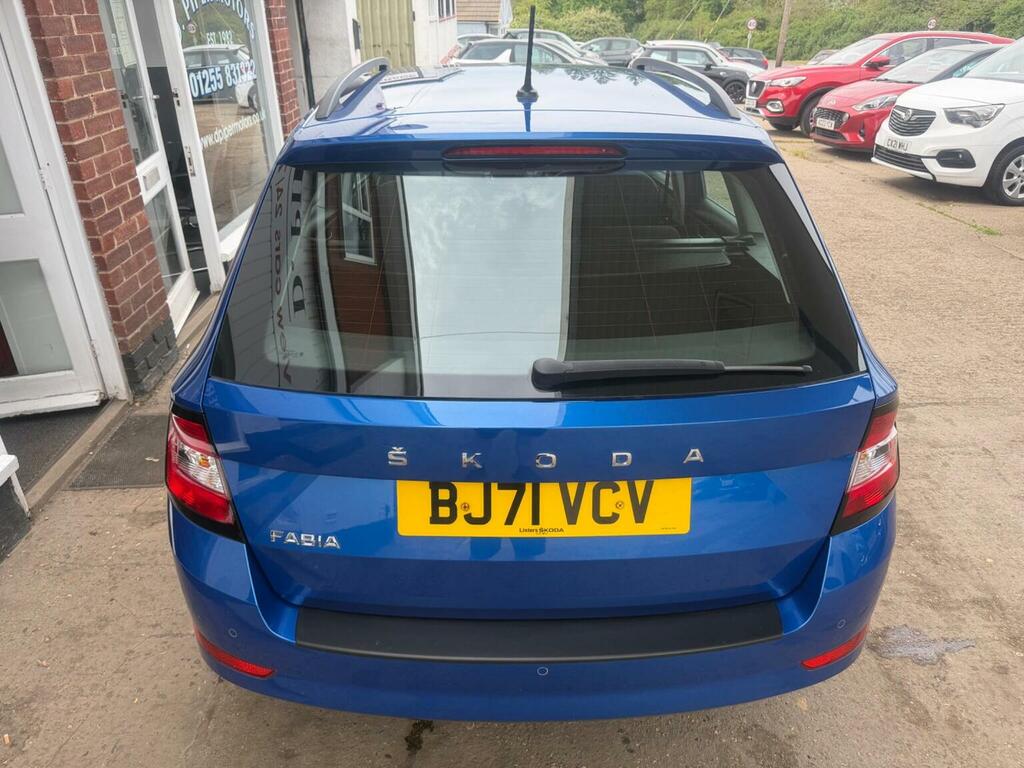 Skoda Fabia Estate 1.0 Tsi Se Euro 6 Ss 202171 BJ71VCV Blue #4