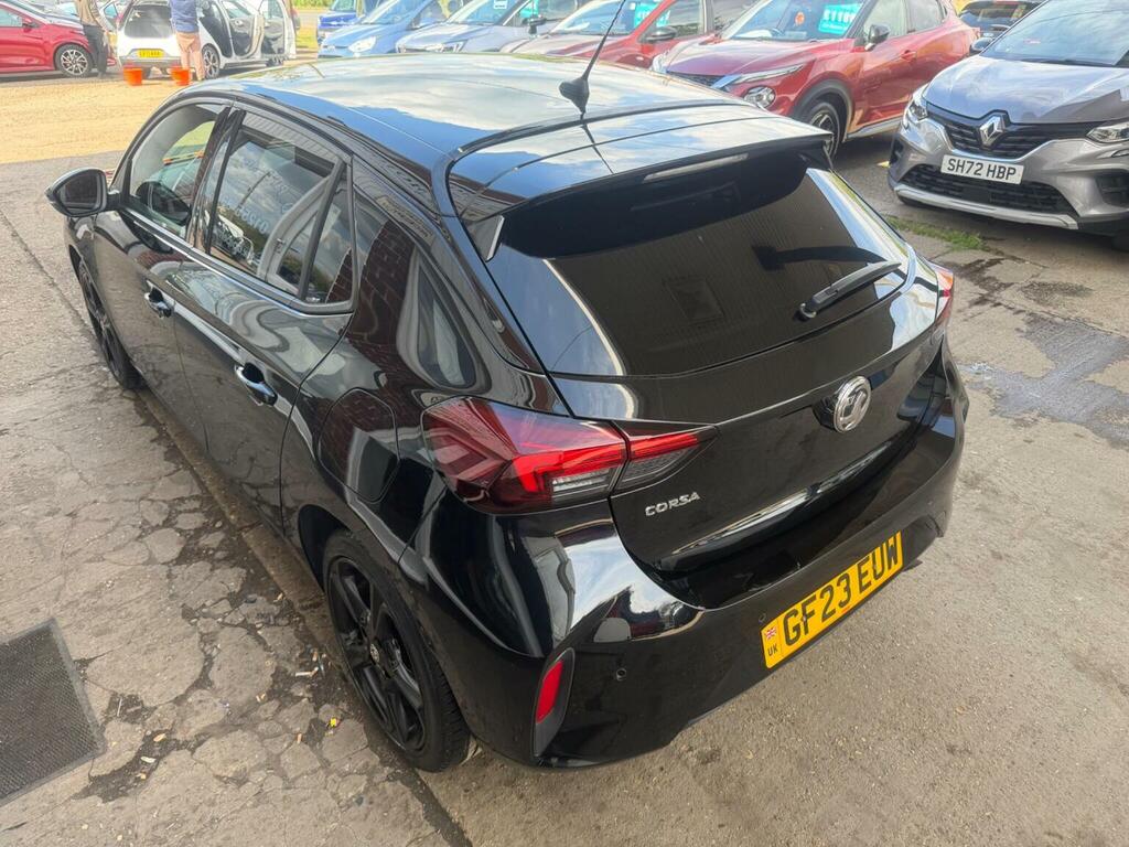 Vauxhall Corsa Hatchback 1.2 Gs Euro 6 202323 GF23EUW Black #5