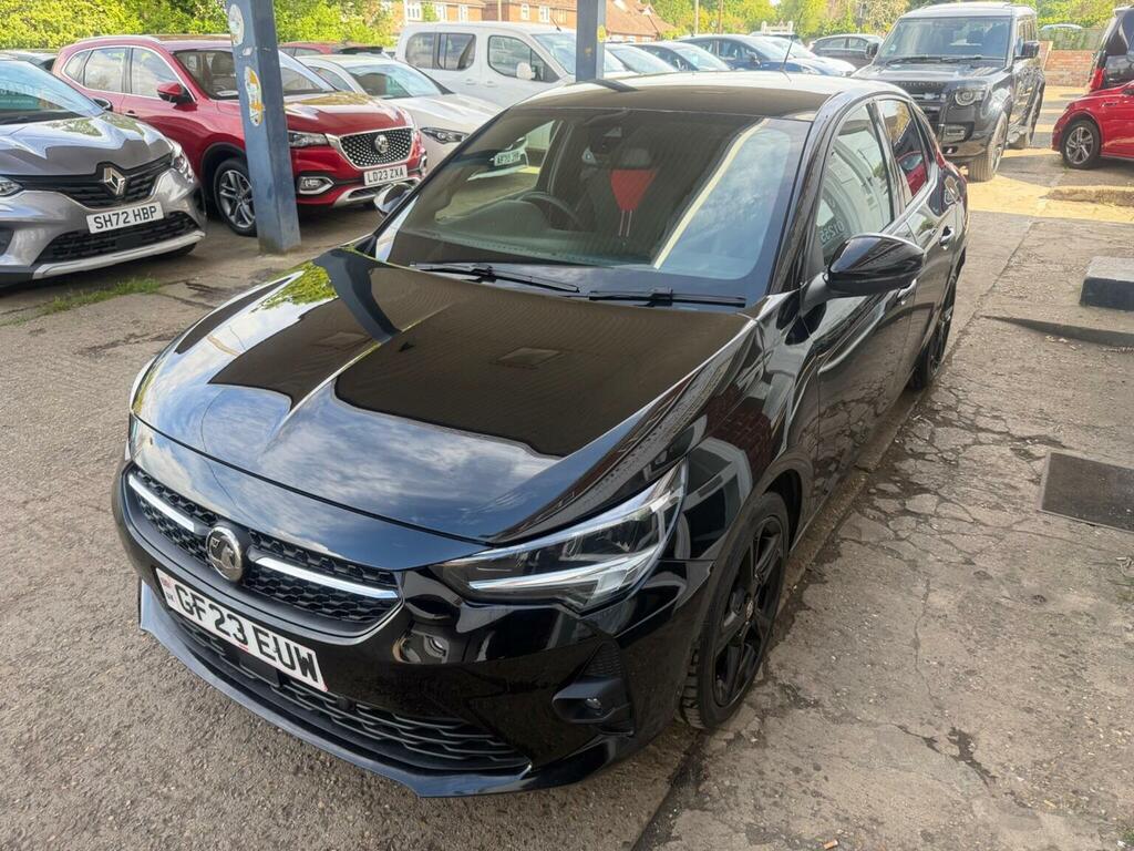Vauxhall Corsa Hatchback 1.2 Gs Euro 6 202323 GF23EUW Black #6