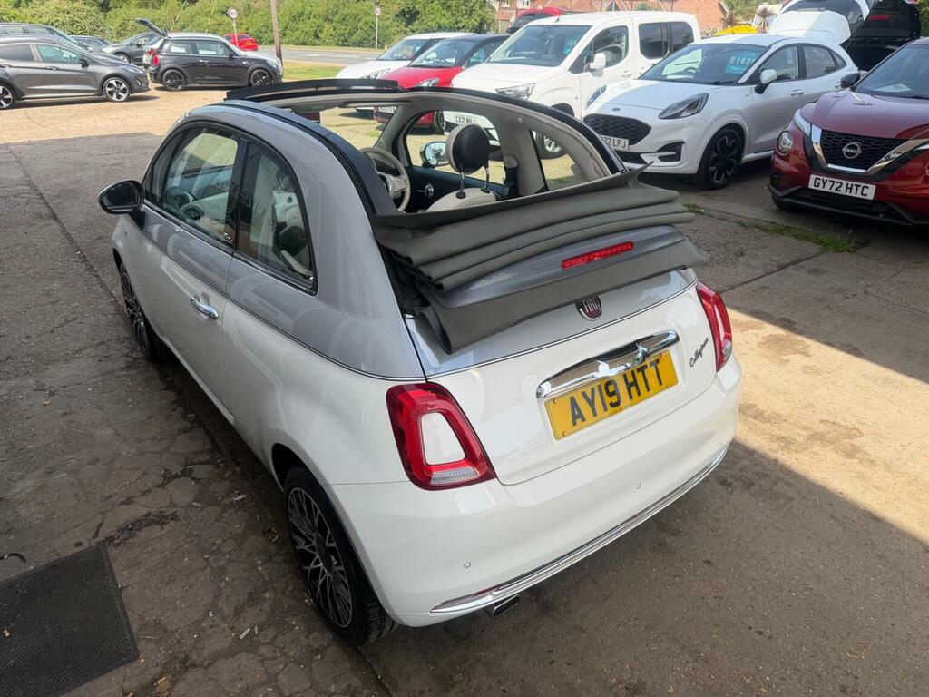 Fiat 500C Convertible 1.2 Collezione Euro 6 Ss 2019 AY19HTT White #5