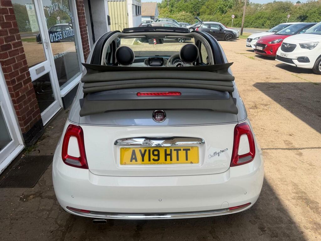 Fiat 500C Convertible 1.2 Collezione Euro 6 Ss 2019 AY19HTT White #4