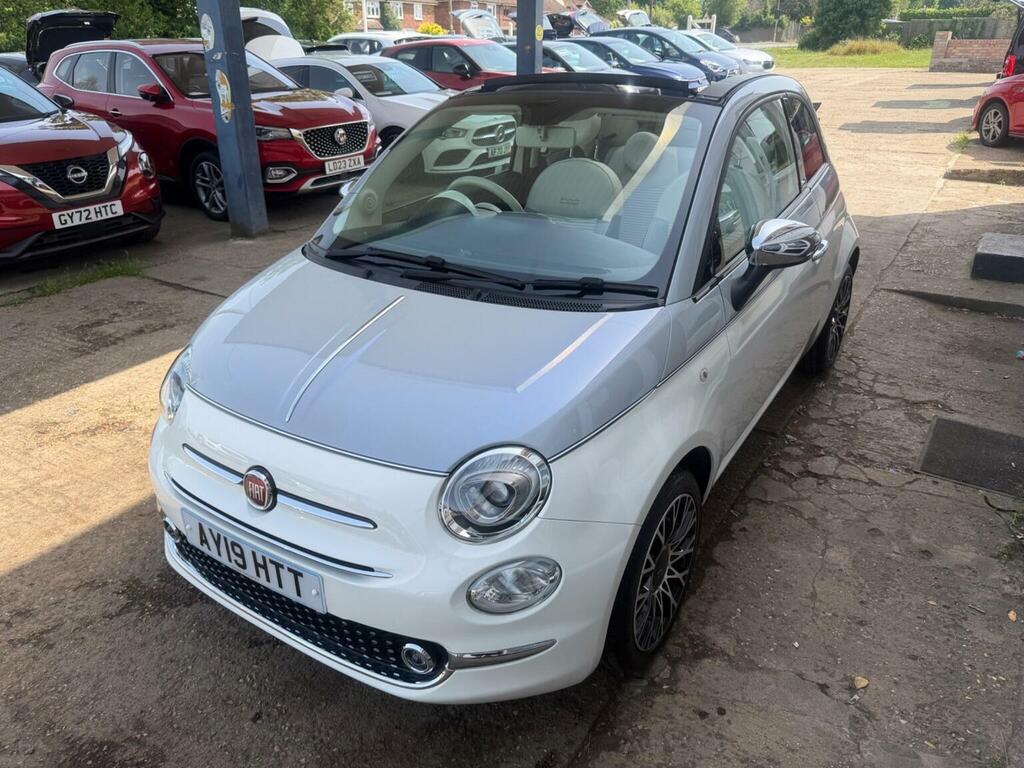 Fiat 500C Convertible 1.2 Collezione Euro 6 Ss 2019 AY19HTT White #6
