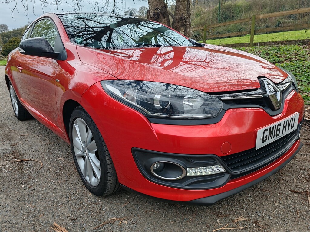 Renault Megane Coupe 1.5 Limited Nav Dci 110 2016 GM16HVU Red #5