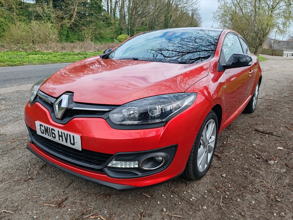 Renault Megane Coupe 1.5 Limited Nav Dci 110 2016 GM16HVU Red #6