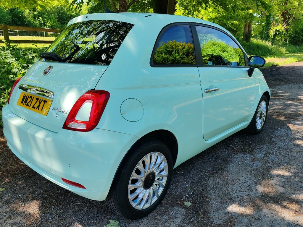 Fiat 500 Hatchback 1.0 1.0 70Hp Mild Hybrid Lounge 2021 WM21ZXT Green #3