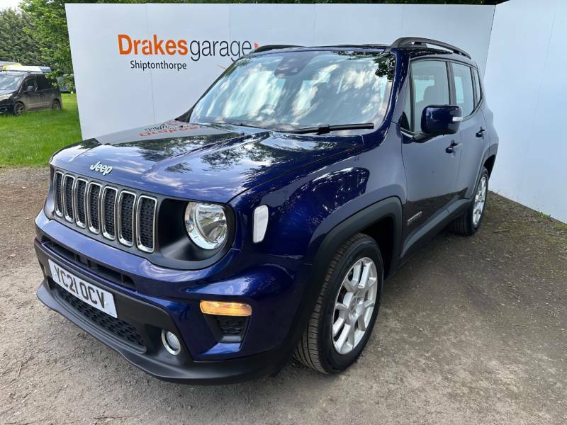 Jeep Renegade 1.3 T4 Gse Longitude Ddct - 2021 21 YC21OCV Blue #3
