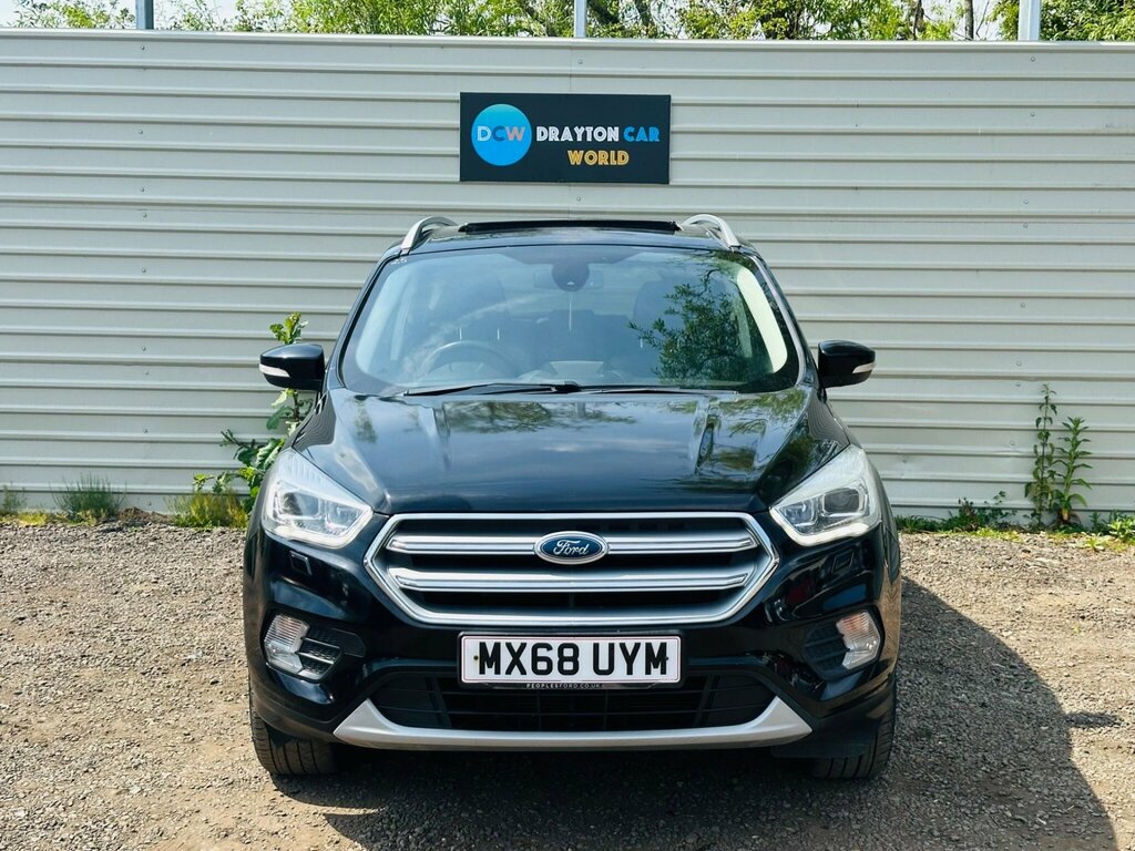 Ford Kuga 1.5 Tdci Titanium X 2Wd Euro 6 Ss MX68UYM Black #2