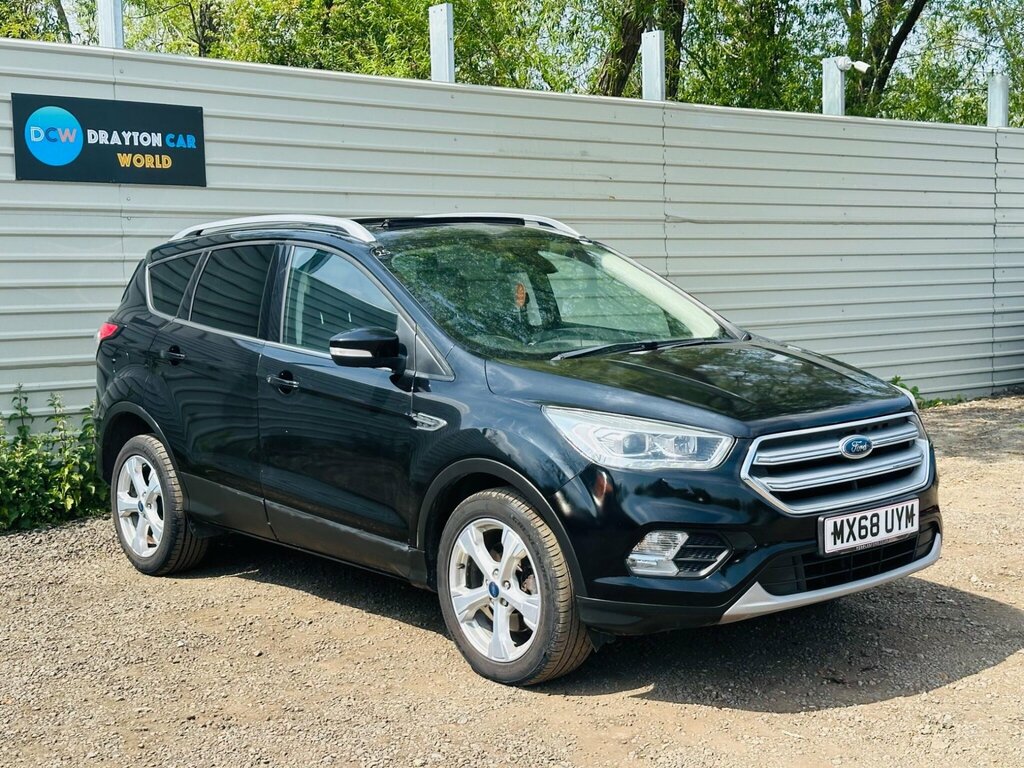 Ford Kuga 1.5 Tdci Titanium X 2Wd Euro 6 Ss MX68UYM Black #3