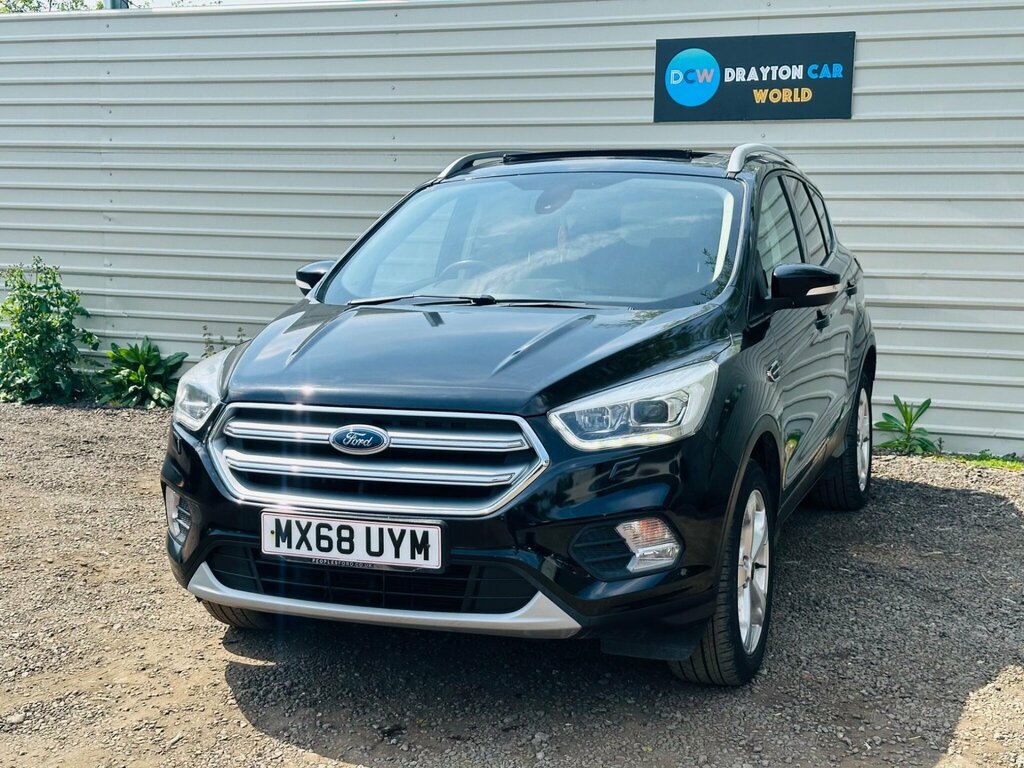 Ford Kuga 1.5 Tdci Titanium X 2Wd Euro 6 Ss MX68UYM Black #6