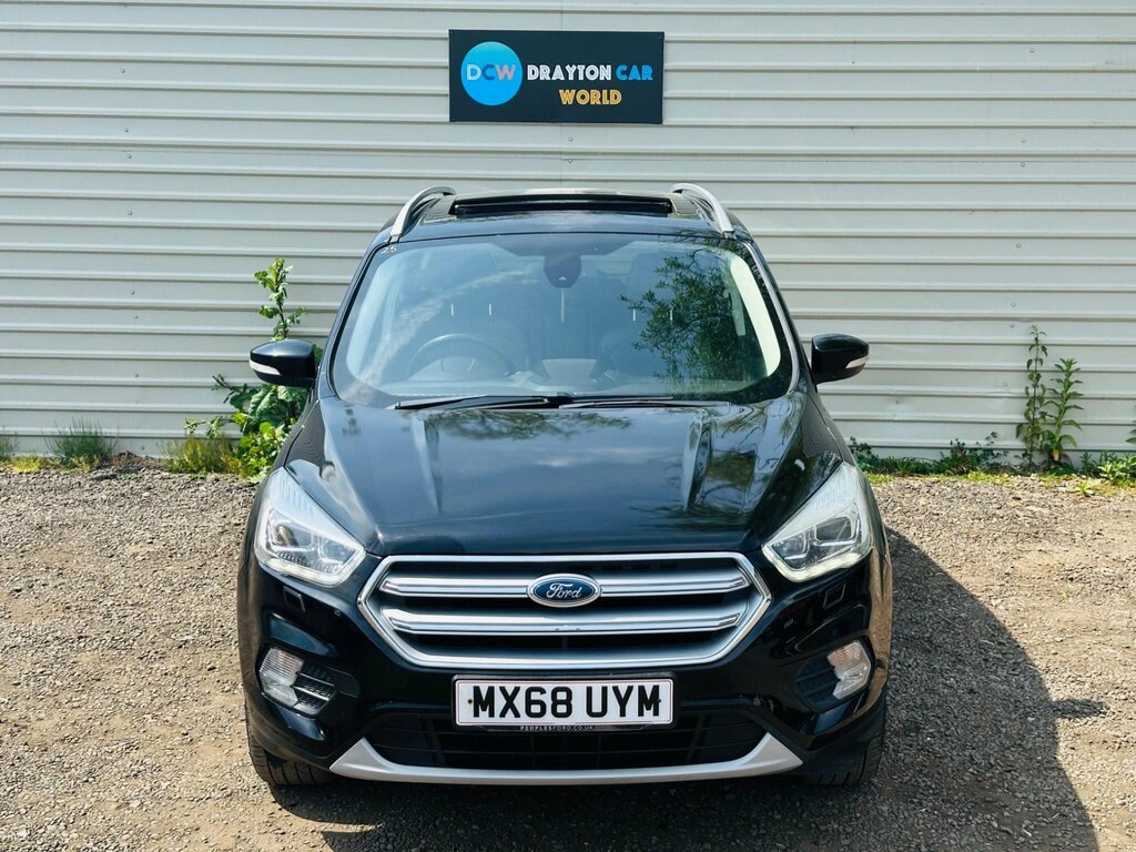 Ford Kuga 1.5 Tdci Titanium X 2Wd Euro 6 Ss MX68UYM Black #5