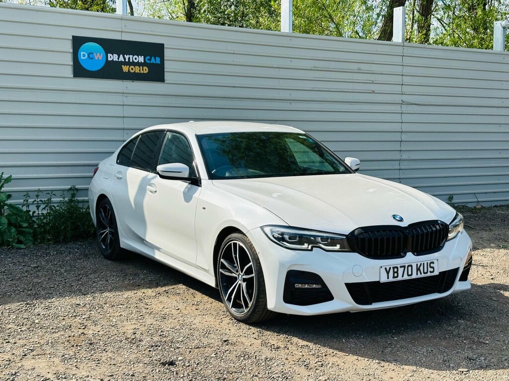 BMW 3 Series 2.0 318D Mht M Sport Euro 6 Ss YB70KUS White #3