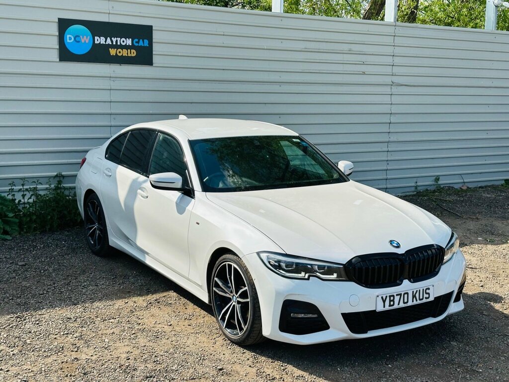 BMW 3 Series 2.0 318D Mht M Sport Euro 6 Ss YB70KUS White #4