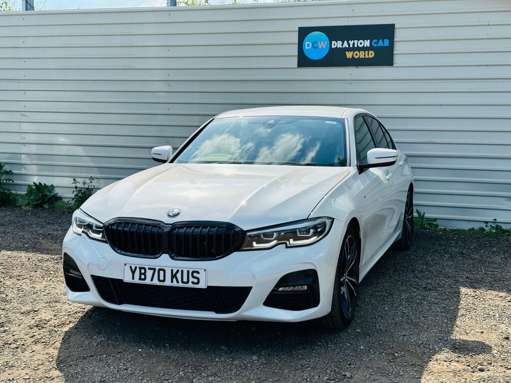 BMW 3 Series 2.0 318D Mht M Sport Euro 6 Ss YB70KUS White #6