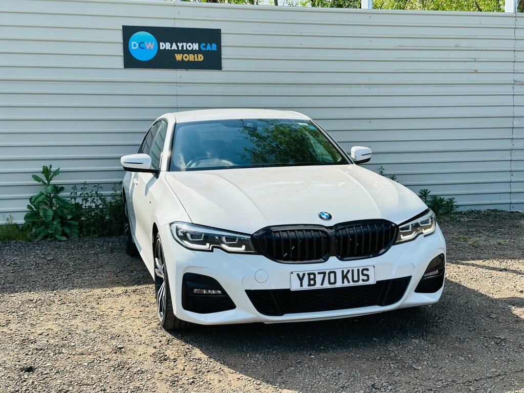 BMW 3 Series 2.0 318D Mht M Sport Euro 6 Ss White