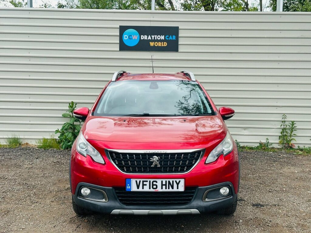 Peugeot 2008 1.6 Bluehdi Allure Euro 6 VF16HNY Red #2
