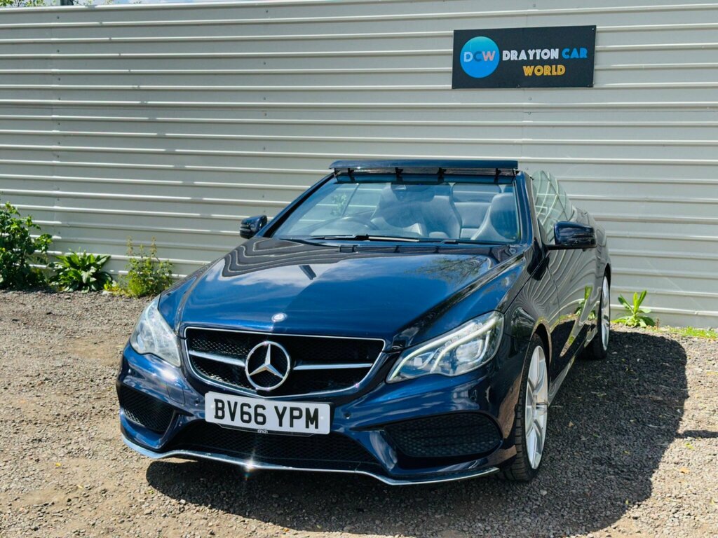 Mercedes-Benz E Class 3.0 E350d V6 Amg Line Edition Cabriolet G-tronic Blue #6