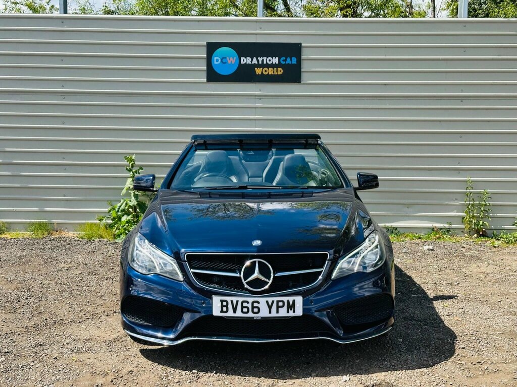 Mercedes-Benz E Class 3.0 E350d V6 Amg Line Edition Cabriolet G-tronic Blue #2