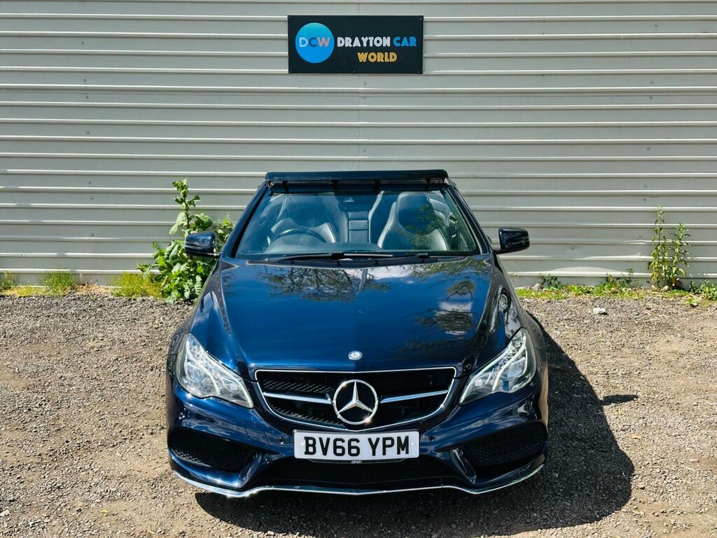 Mercedes-Benz E Class 3.0 E350d V6 Amg Line Edition Cabriolet G-tronic Blue #5