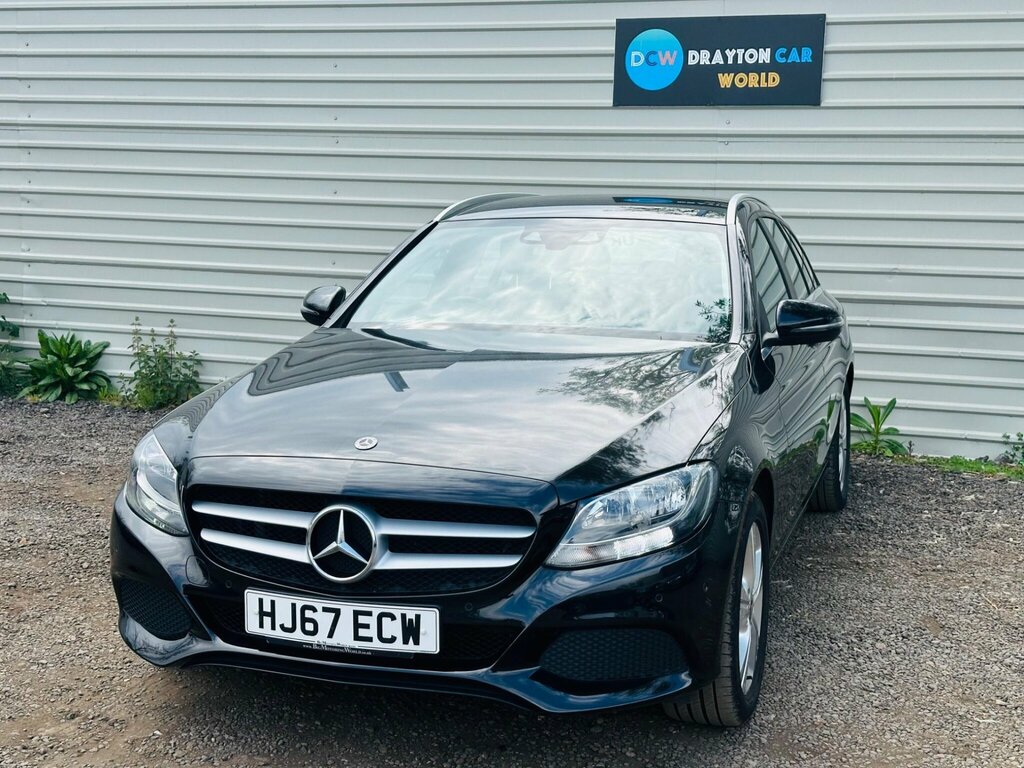 Mercedes-Benz C Class 2.1 C220d Se Executive Edition G-tronic Euro 6 S HJ67ECW Black #6