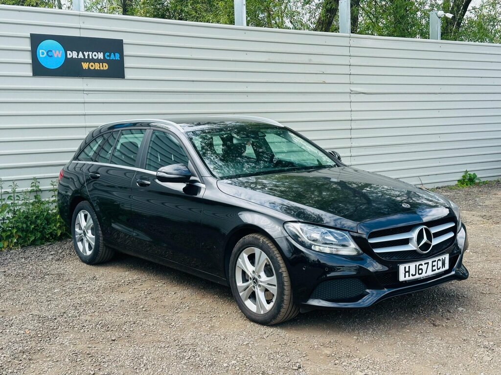 Mercedes-Benz C Class 2.1 C220d Se Executive Edition G-tronic Euro 6 S HJ67ECW Black #3