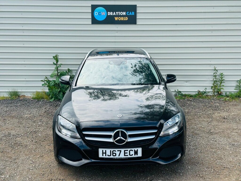 Mercedes-Benz C Class 2.1 C220d Se Executive Edition G-tronic Euro 6 S HJ67ECW Black #5