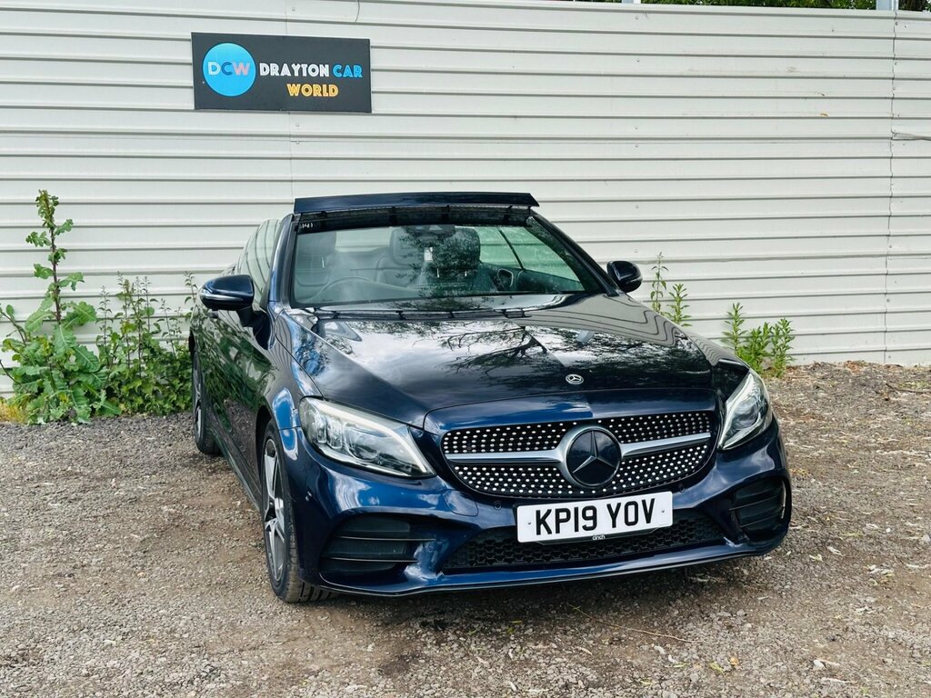 Mercedes-Benz C Class 2.0 C300d Amg Line Premium Cabriolet Silver