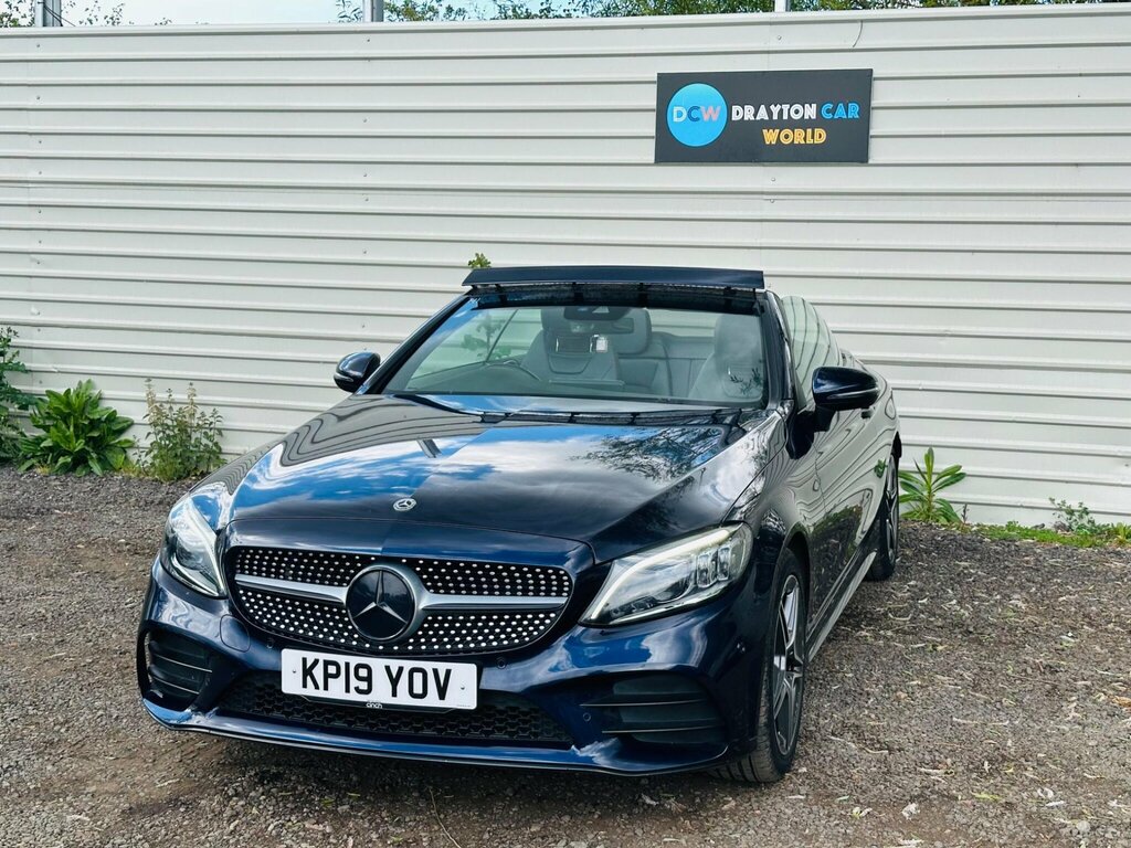 Mercedes-Benz C Class 2.0 C300d Amg Line Premium Cabriolet KP19YOV Silver #6