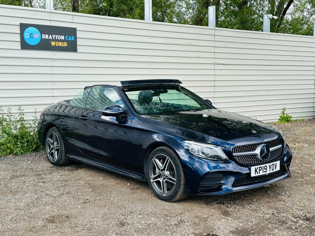 Mercedes-Benz C Class 2.0 C300d Amg Line Premium Cabriolet KP19YOV Silver #3