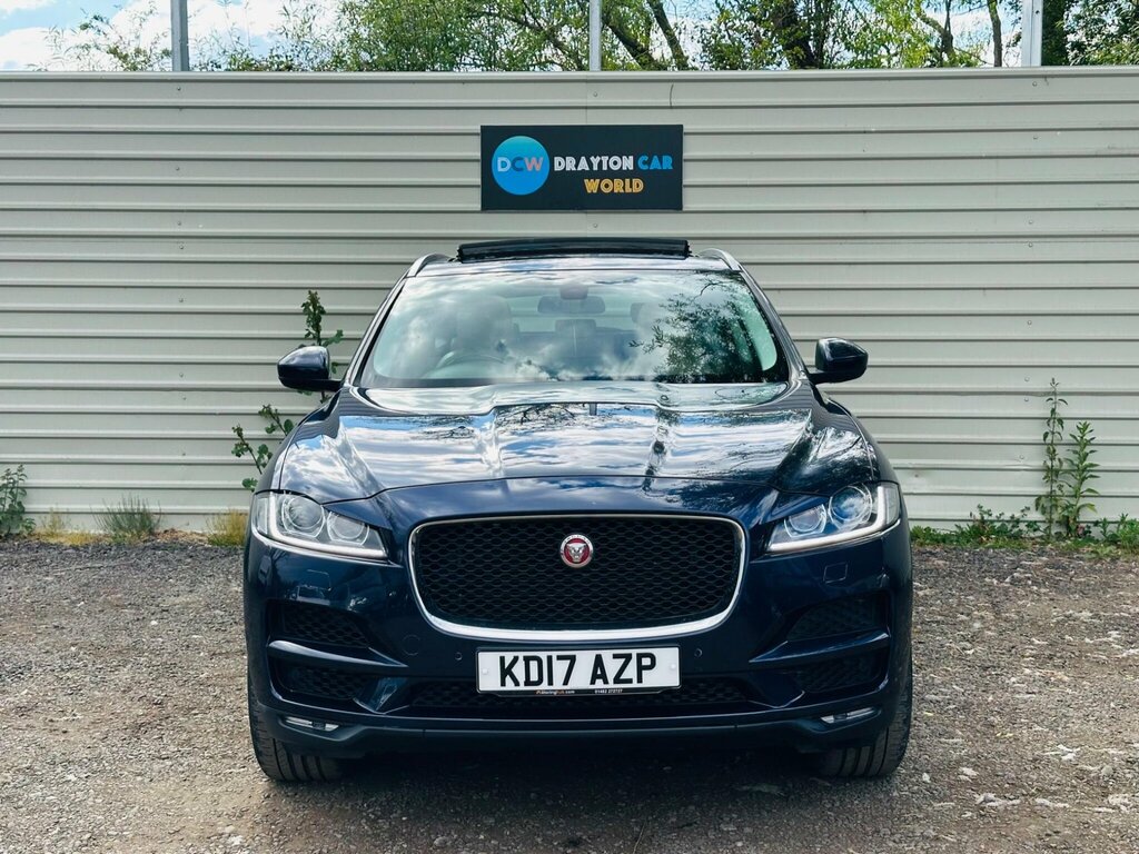 Jaguar F-Pace 2.0 P250i Portfolio Awd Euro 6 Ss KD17AZP Blue #2