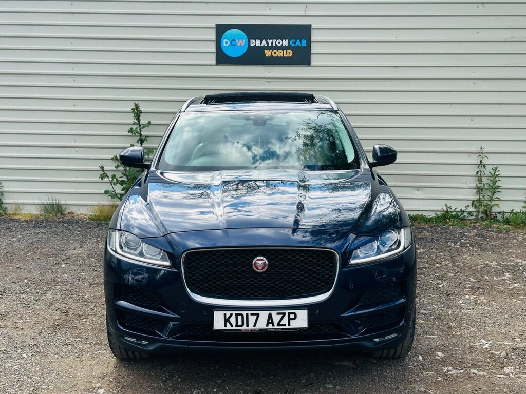 Jaguar F-Pace 2.0 P250i Portfolio Awd Euro 6 Ss KD17AZP Blue #5