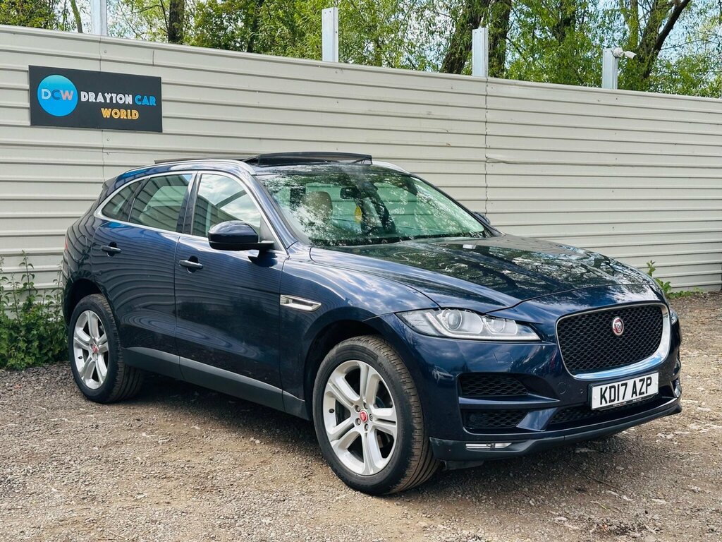 Jaguar F-Pace 2.0 P250i Portfolio Awd Euro 6 Ss KD17AZP Blue #3