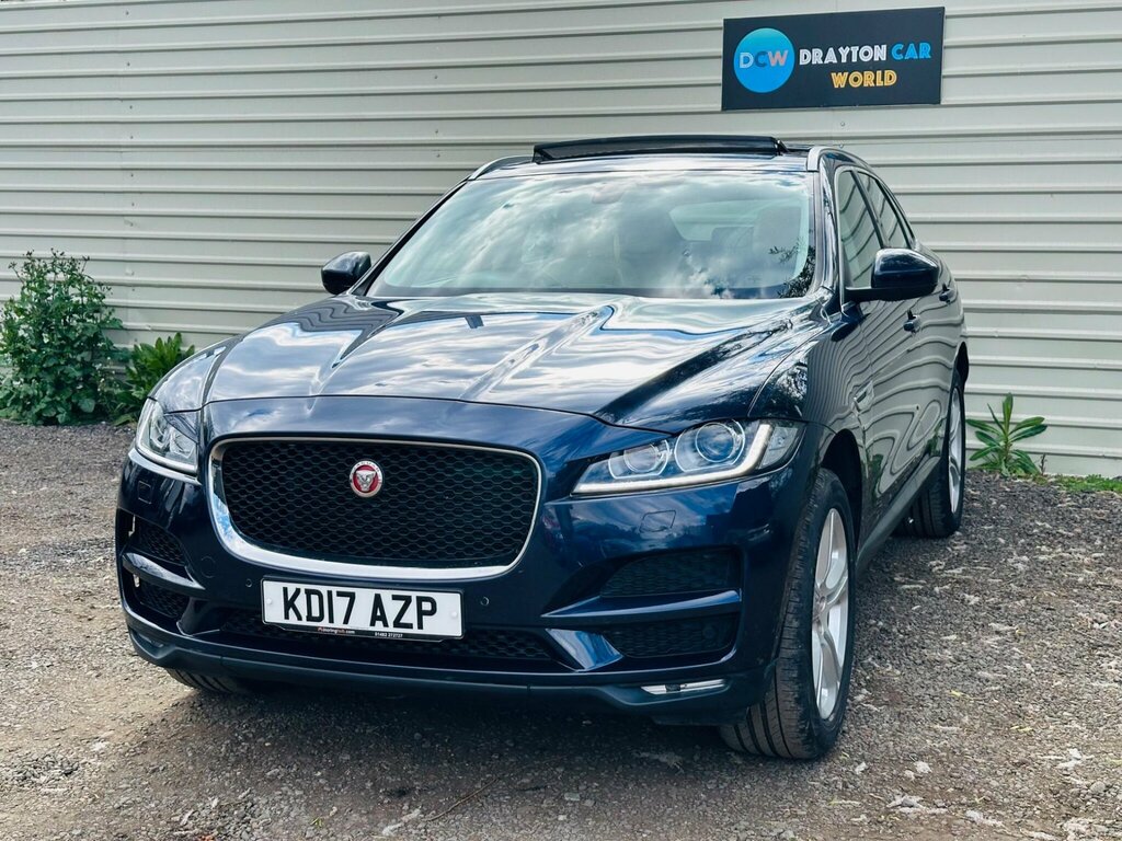Jaguar F-Pace 2.0 P250i Portfolio Awd Euro 6 Ss KD17AZP Blue #6