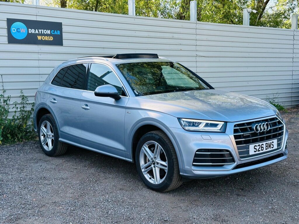 Audi Q5 2.0 Tdi S Line S Tronic Quattro Euro 6 Ss S26BMS Silver #3