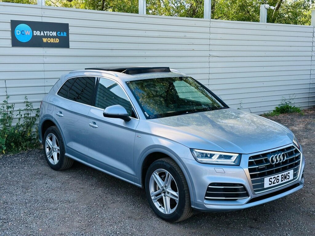 Audi Q5 2.0 Tdi S Line S Tronic Quattro Euro 6 Ss S26BMS Silver #4