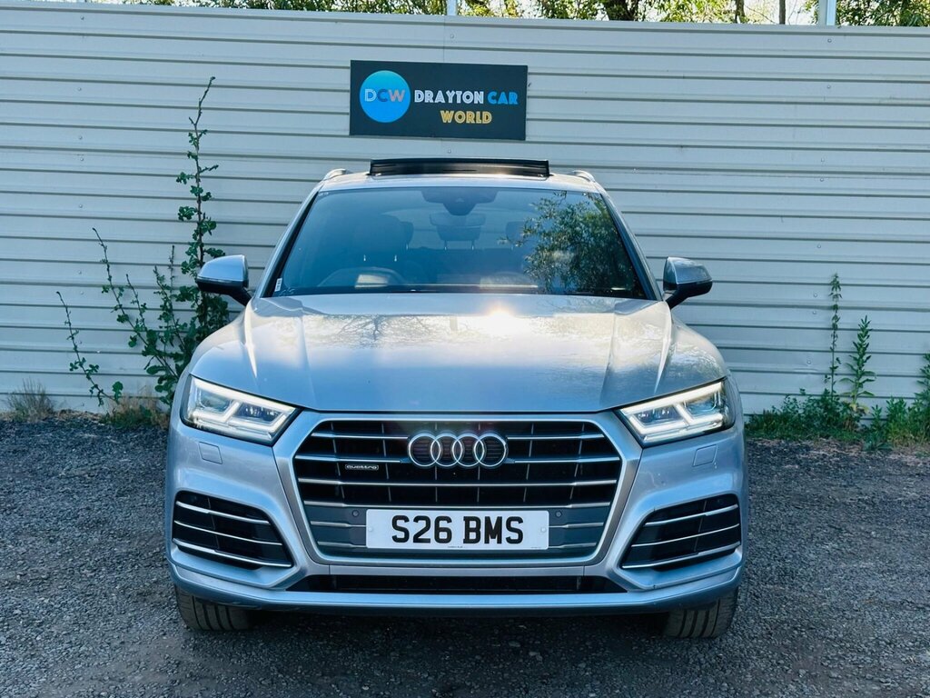 Audi Q5 2.0 Tdi S Line S Tronic Quattro Euro 6 Ss S26BMS Silver #2